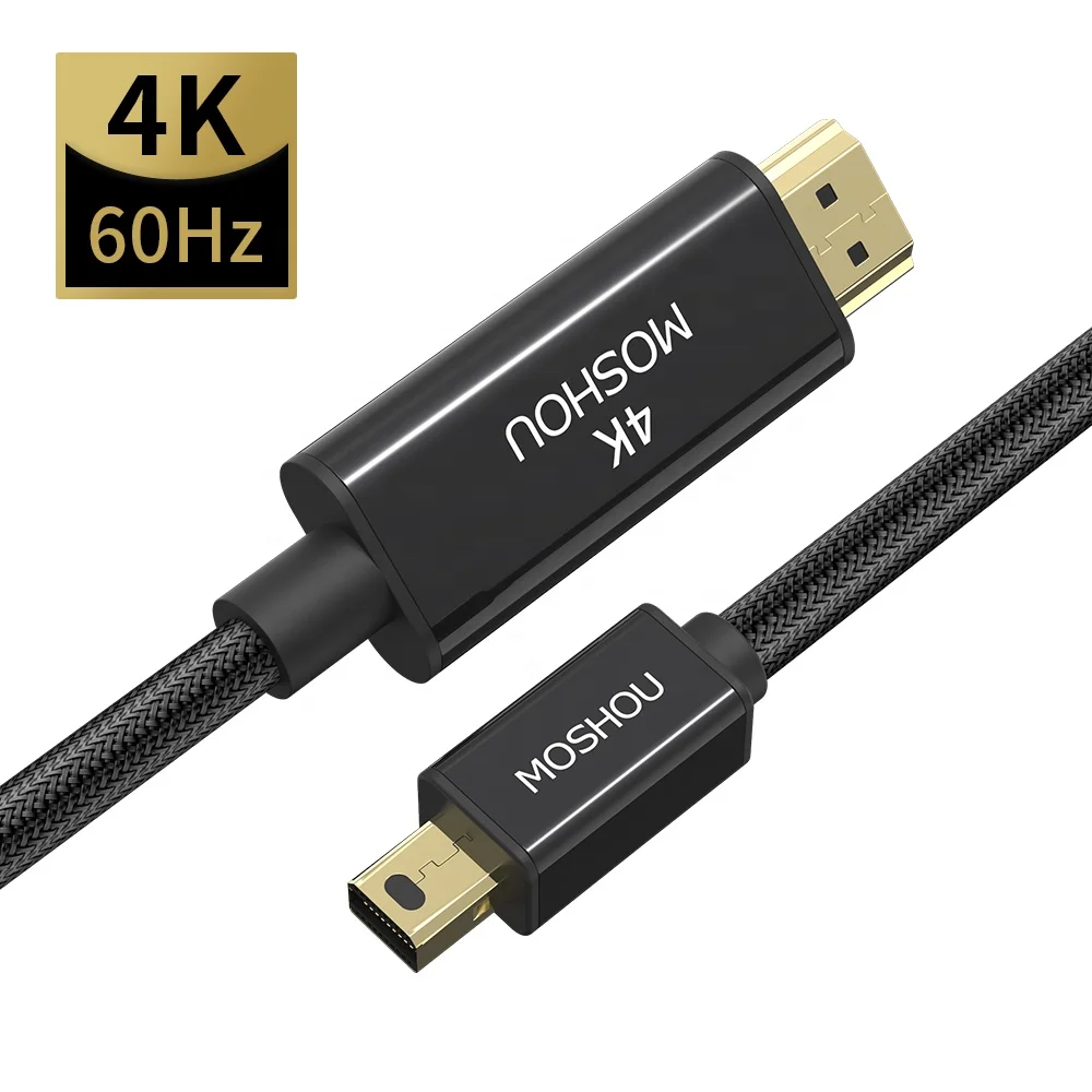 

HD Video Conversion Chip Low Consumption High Performance Audio Video Synchronization Mini DP to HDM 4K@60Hz Cable