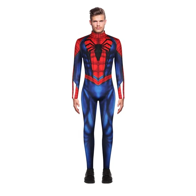 
Superhero Spiderman Jumpsuit Tights Cosplay Halloween costume  (62308293888)
