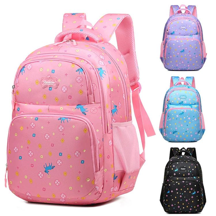 

2022 top quality brand Polyester new design school bag for girl, Customized