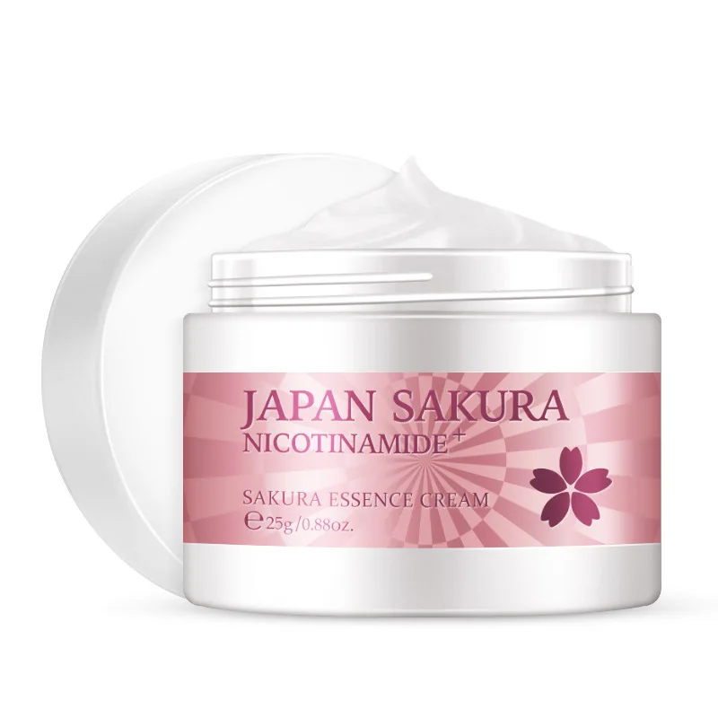

Cherry Blossom Face Cream Moisturizing Anti Wrinkle Whitening Snail Hyaluronic Acid Vitamin C Cosmetic Beauty Facial Cream