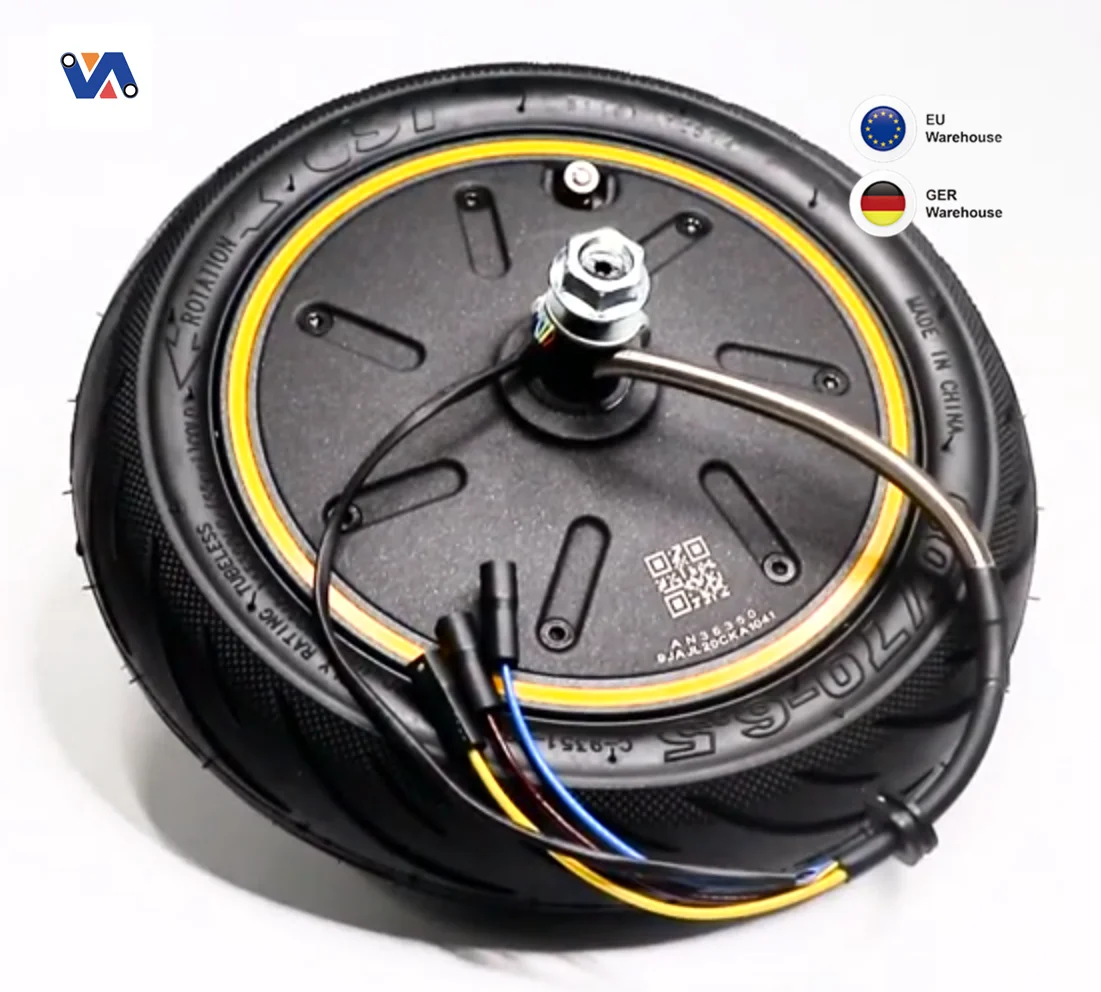

New Image Serial Number 9 350W Rear Wheel With Tubeless Tire Motor 10inch Wheel Hub Motor For G30 Max Electric Scooter Engines