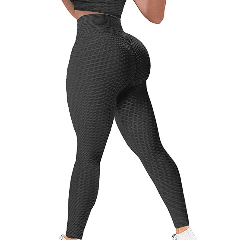 

honeycomb leggings Women's High Waist Yoga Pants Tummy Control Slimming Booty Leggings honeycomb legging, Multi color optional