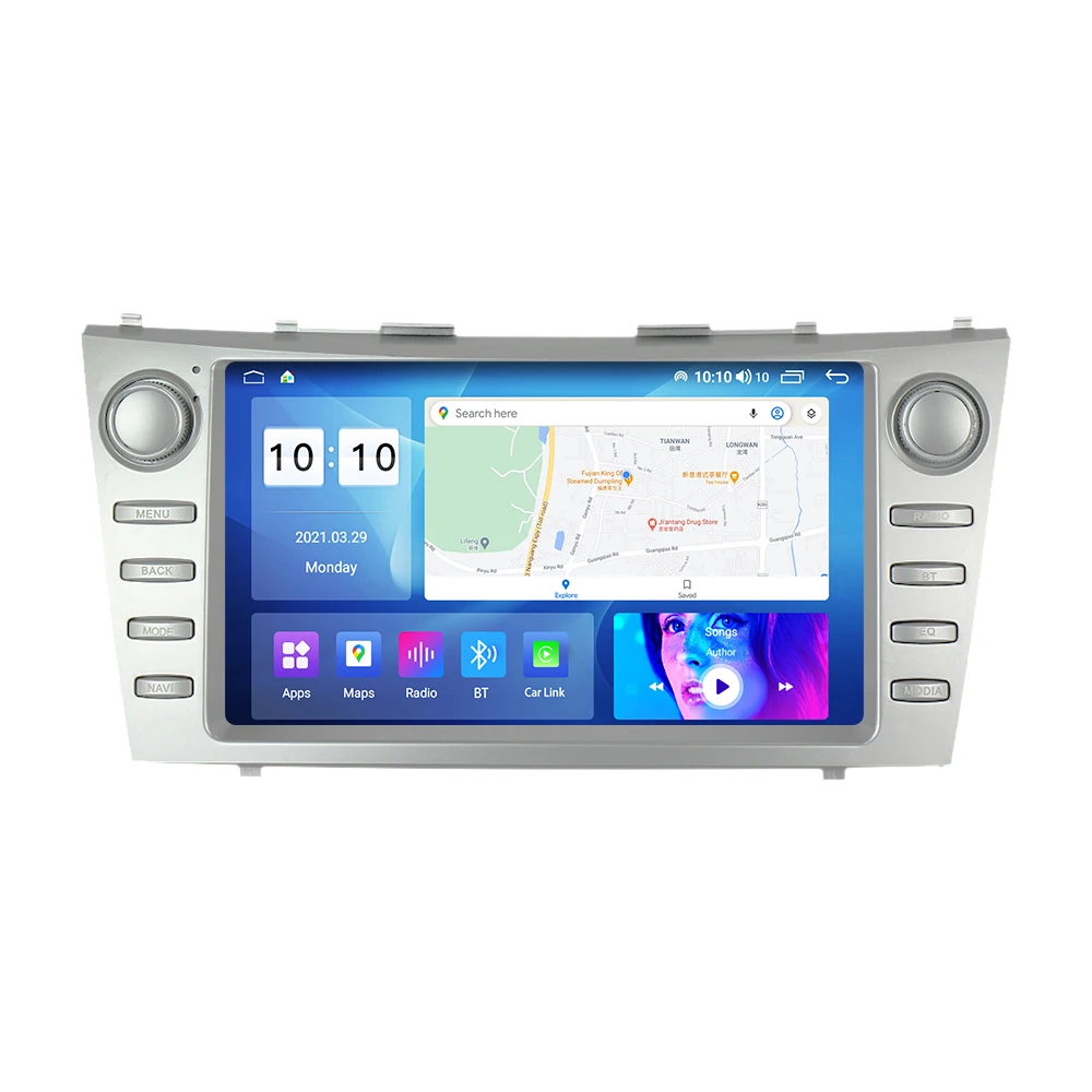 

MEKEDE MS Android 12 8core 8+128GB stereo android for Toyota Camry 2006-2011 GPS BT Stereo carplay car multimedia dvd player