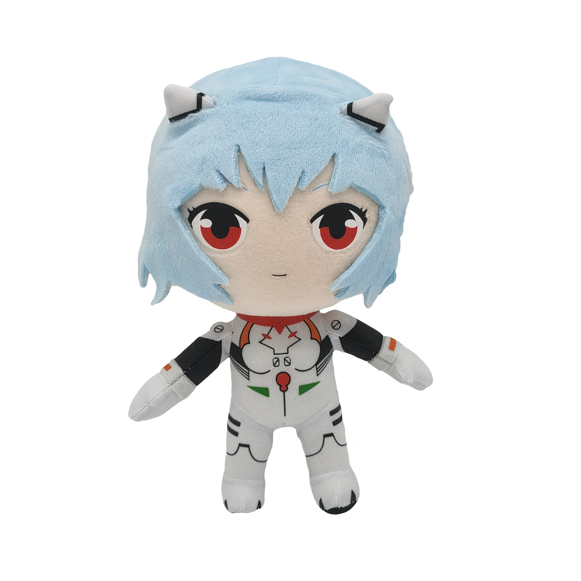 

Hot Selling Wholesale Game Anime Plush Action Figure Stuffed Doll Evangelion Rei Ayanami Plush Toy