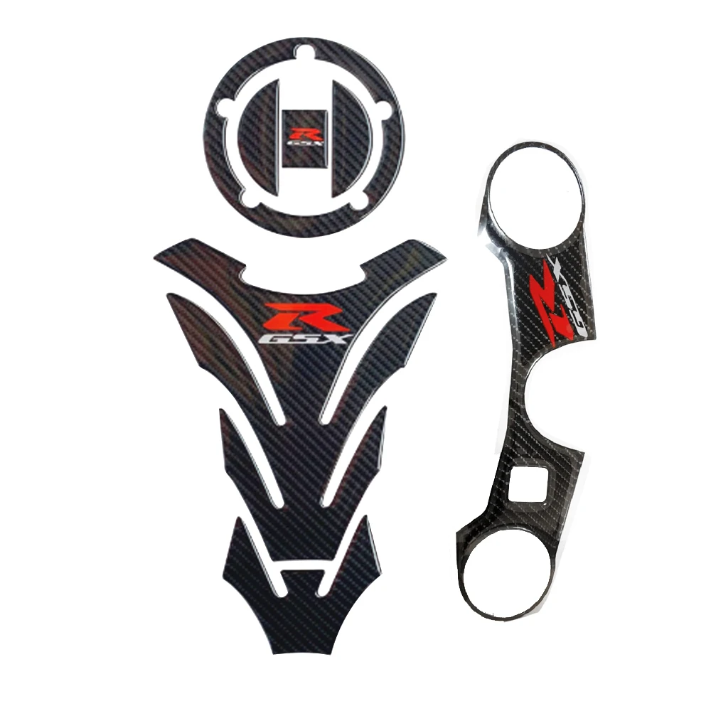 Carbon Fiber Couplet Board Fuel Tank Cap Gas Tank Pad Motorcycle