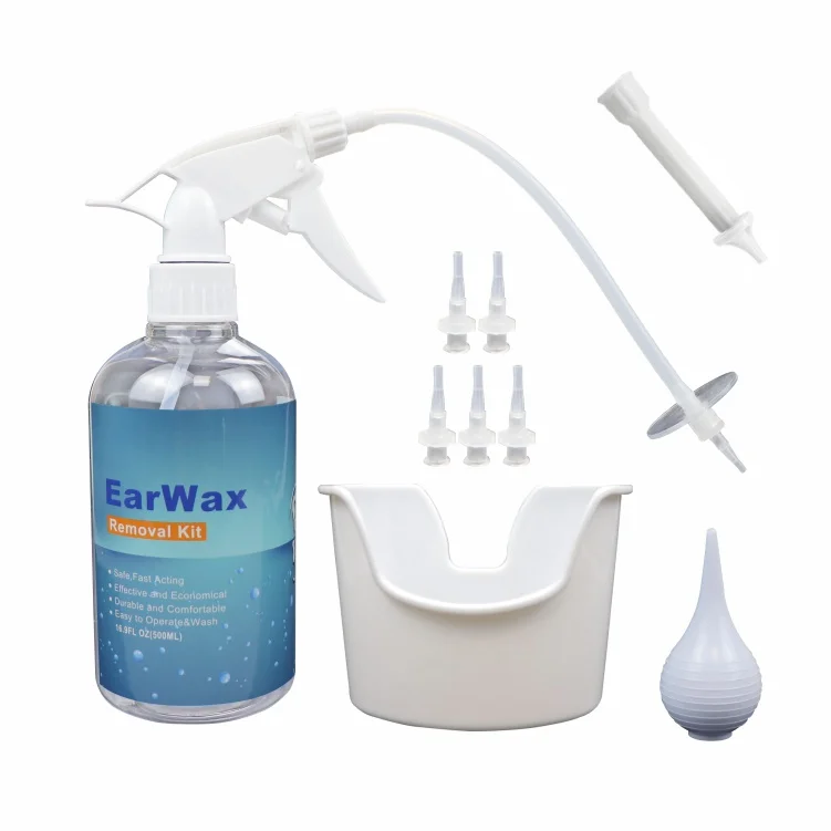 

New arrival ear wax cleaner kit Irrigation Earwax Washer Bottle System Tool ear wax cleaner removal tool, Picture shows