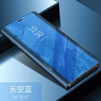 

Smart Mirror Flip Phone Case For Xiaomi Redmi Note 7 8 6 5 9T K20 Pro 5A 4X 3 6A S2 Plus Case Clear View Window For Redmi Cover