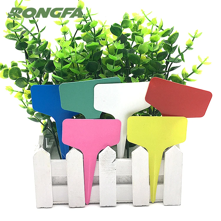 

100pcs per pack  wholesale plastic Waterproof plastic large plant labels plastic plant tags plant name tag for garden, White