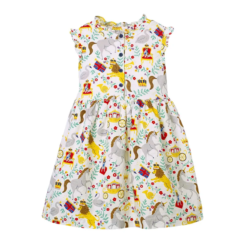 

M.N.S.X New summer collection elegant flower kids clothes grils dresses korean baby girl dress, Shown