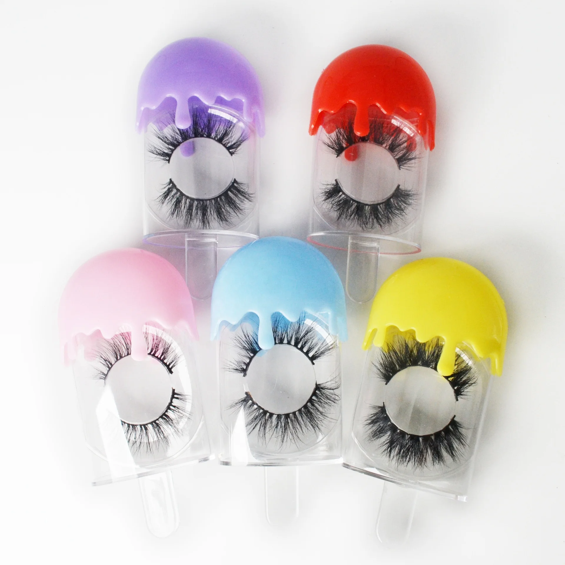 

Factory Direct Sale 5D 25Mm Mink Eyelashes 25Mm Fluffy Eyelash Long Mink Eyelashes, Black