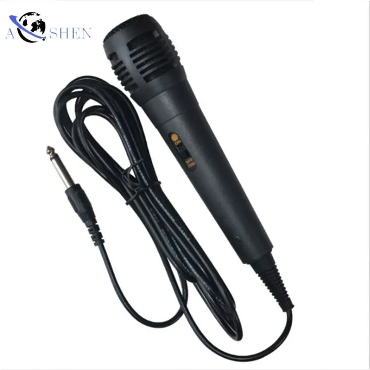 

Wholesale OEM Cheapest Dynamic Wired Microphone for speaker, Black