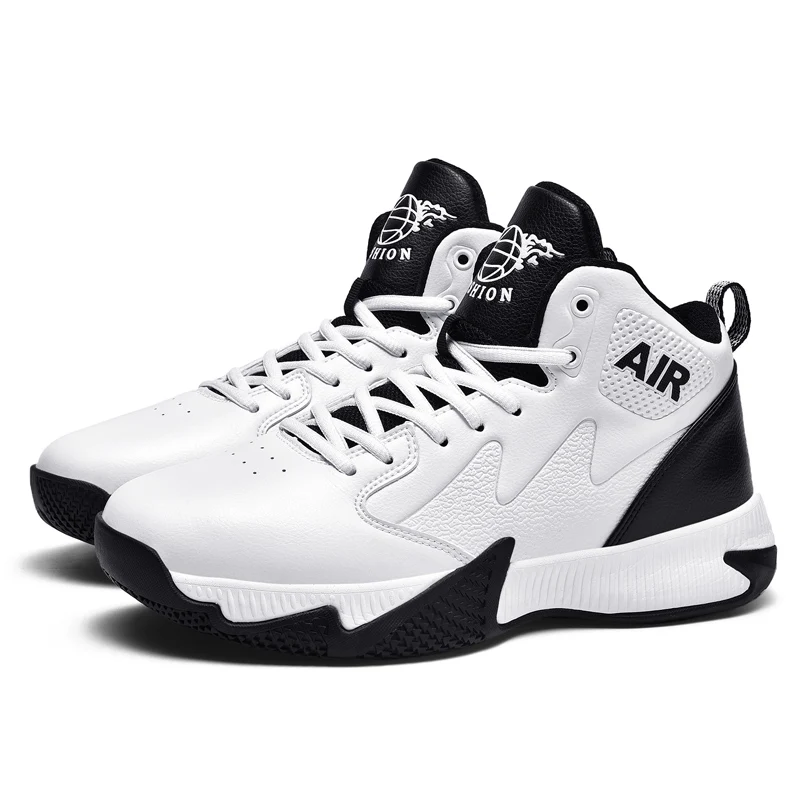 

Cheap Hot Sale High Quality Super Fiber RubberMD Branded Basketball Shoes For Man