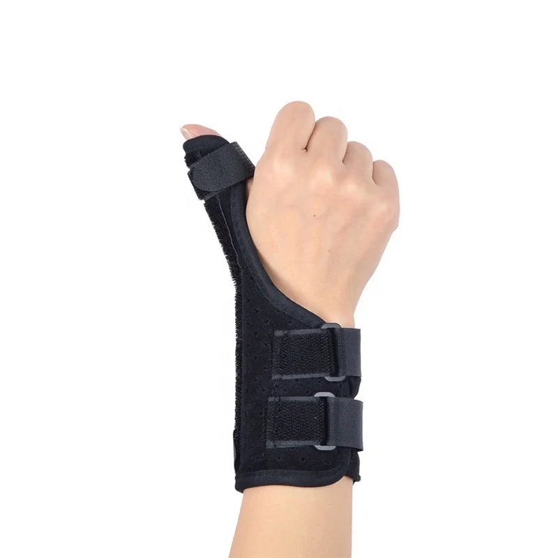 

Wrist Thumb Support Brace Splint for Training Hand Duim Protector Black Wrist Band Universal Polyester & Cotton 50pcs Availiable