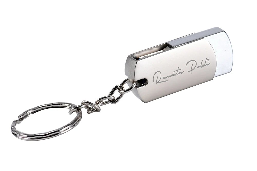 Customer logo Metal USB flash drive Portable Pen drive 128GB 64GB 32GB 16GB 4GB pendrive mini flash USB memory stick - ANKUX.COM