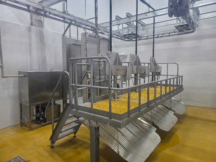 Automatic Pig Slaughterhouse Equipment Combined Scalding and Heair Remove Machine for Industrial Swine Hog Abattoir Line