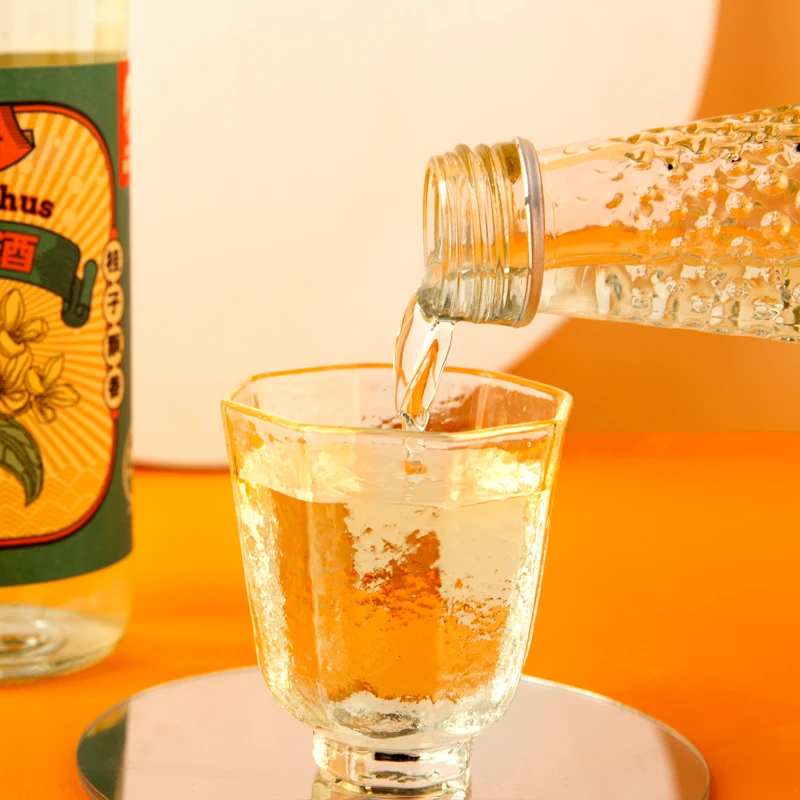 suzhou bridge osmanthus wine lady sweet wine 6% vol 325ml fruit