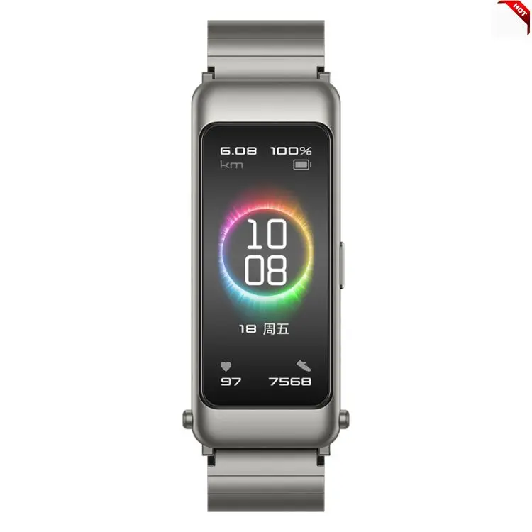 

Original Huawei Band B6 FDS-B19 1.53'' AMOLED flexible Screen IP57 Waterproof Smart BT Earphone Wristband Bracelet smart watch