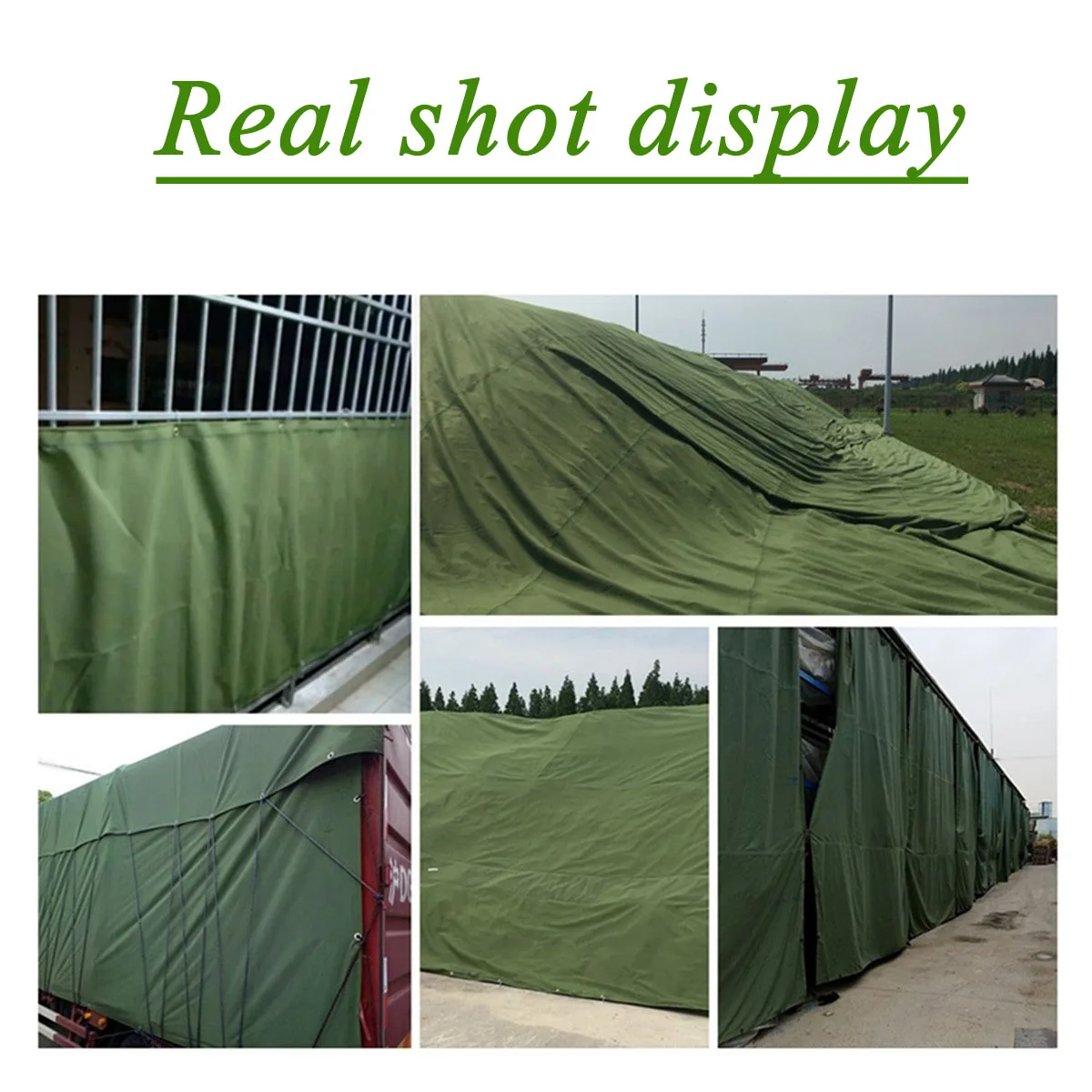 Waterproof 100 Waxed Cotton Canvas Tarp Sheet Tent Tarpaulin For