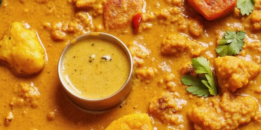 An ancient Indian spice market with vibrant colors and aromas