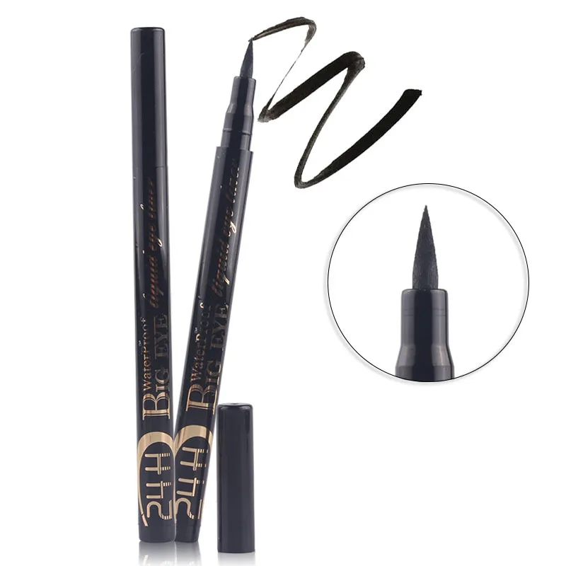 

Liquid Eyeliner Waterproof Eye Liner Pencil Black Easy To Wear Fast/Quick Dry Eye Pencil Miss Rose Cosmetics