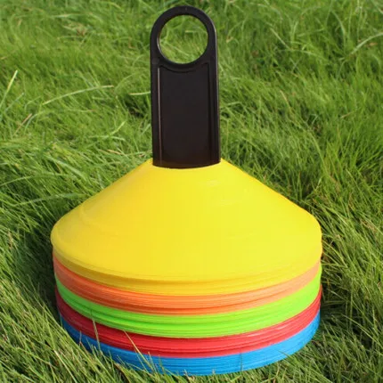 

Multi-color Soft Soccer Training Cones Field Cone Marker Football Training Sign Dish Marker Cones, Yellow,red,blue,green,orange