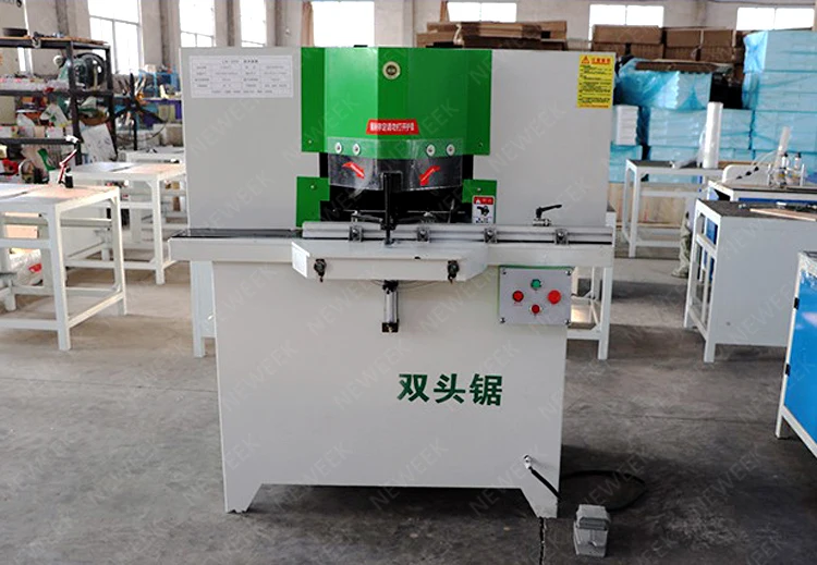 NEWEEK double head woodworking 45 90 degree angle cutting machine for cutting picture frames
