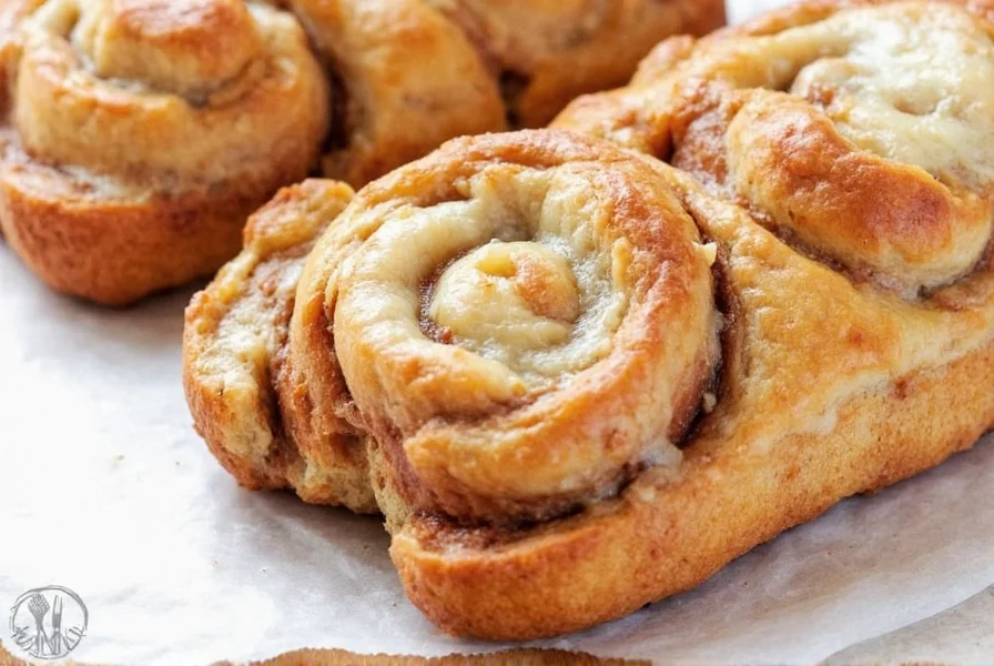 banana bread cinnamon rolls