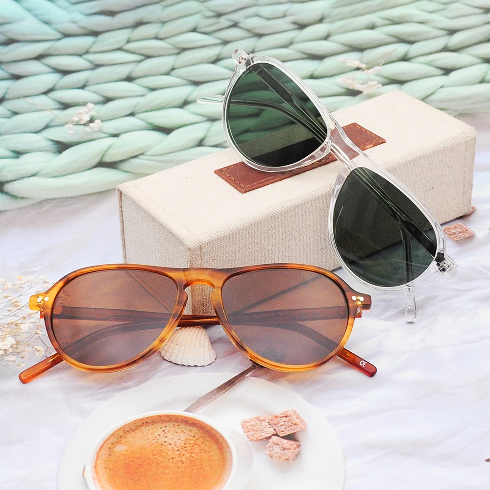

Most trendy super quality fashion polarized custom logo acetate sunglasses