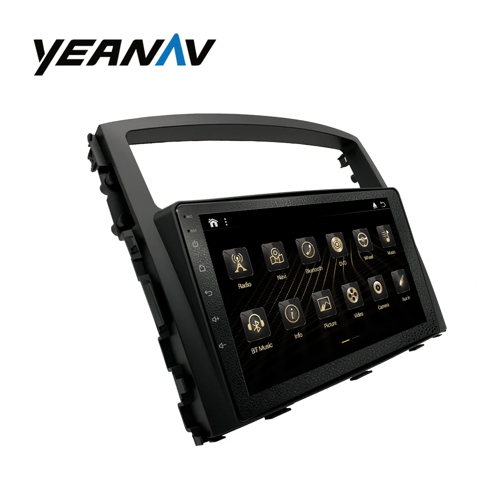 1+16g Gps Navigation Android For Mitsubishi Pajero 20062012 10 Inch