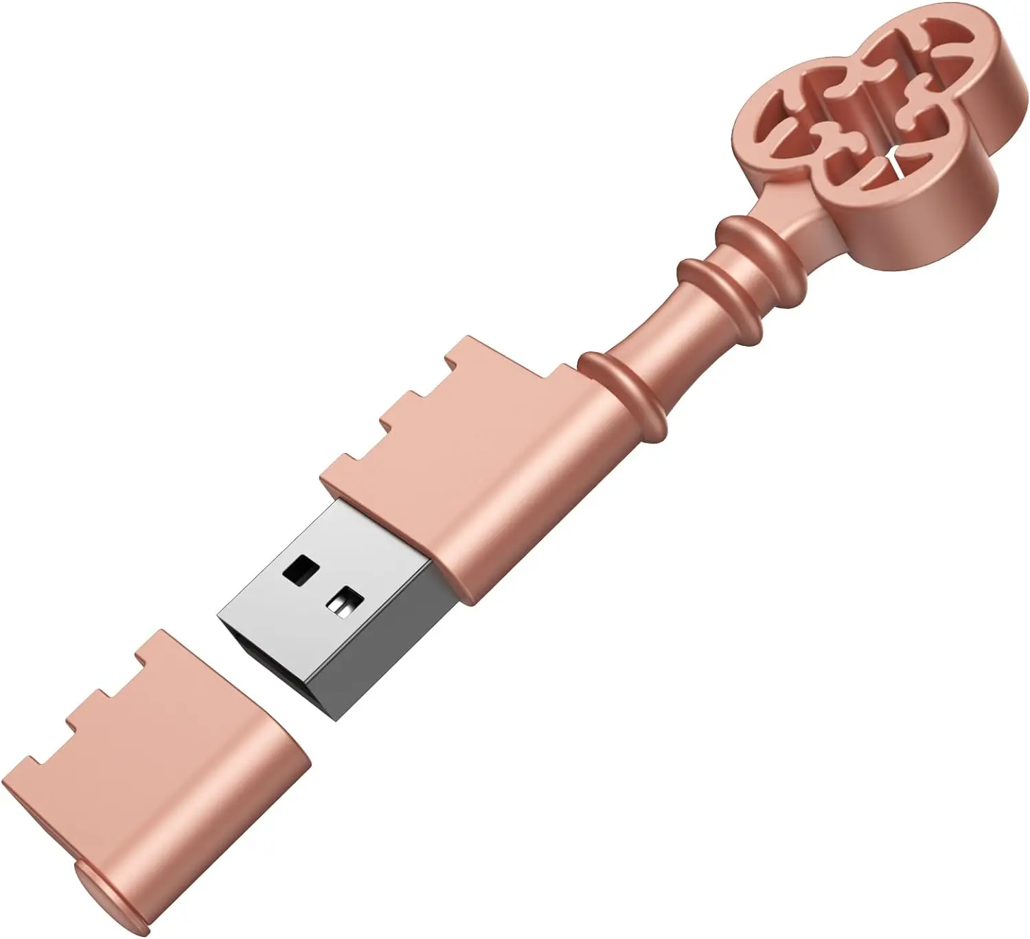 Gitra Thumb Drive 16 GB USB 2.0 Flash Drive Creative Gifts Pen Drive Metal Key Shape Fashion Cute USB Memory Stick 16GB