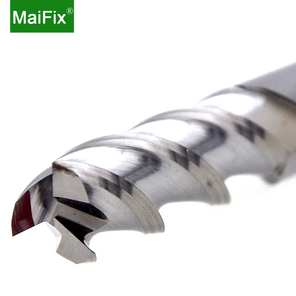 

Maifix 3 Flute HRC55 3mm 5mm 6mm CNC Lathe Tungsten Steel Aluminium Milling Cutter Cutting Tools End Mills