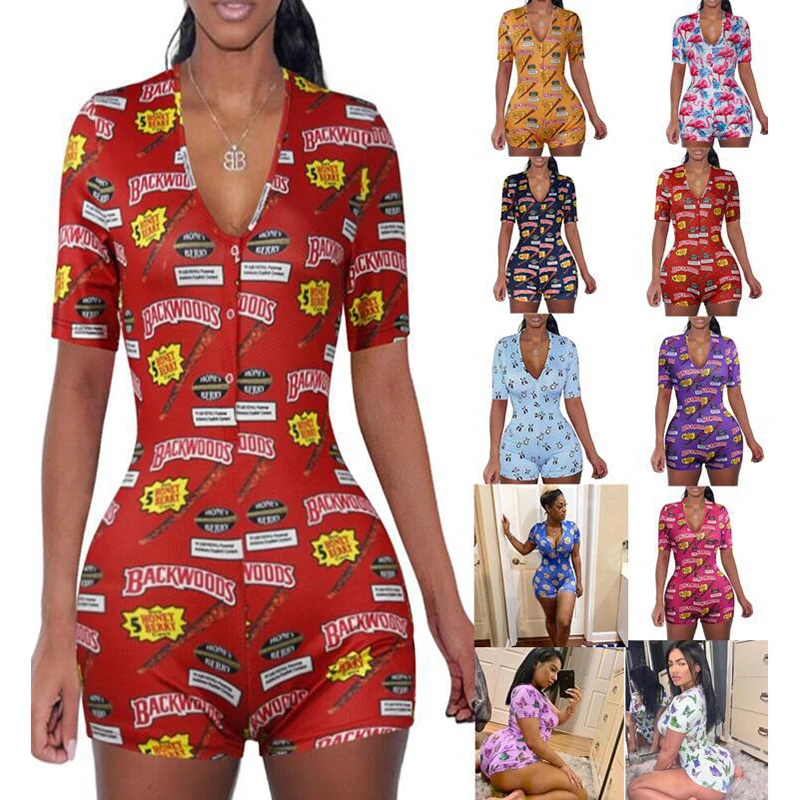 

Wholesale Sexy Women Adult Onesie girls seamless Sleepwear Romper Bodysuit Jumpsuit Cozy Pajamas Onsie, Cookie onesie