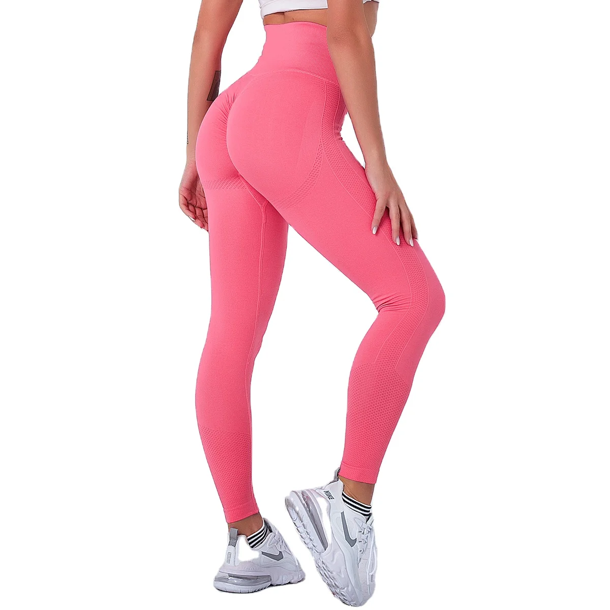 

yoga pants high-waisted workout pants women's running speed-dry workout tights, Customized colors