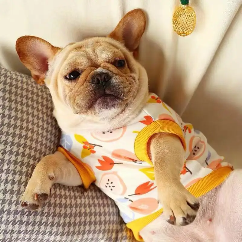 

cheap price summer puppy dog t-shirt pet clothing