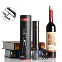 

SUNWAY New Product 2020 Smart Gadget Wine and Kitchen Rechargeable Wine Electric Bottle Opener Round Box Packaged Foil Cutter