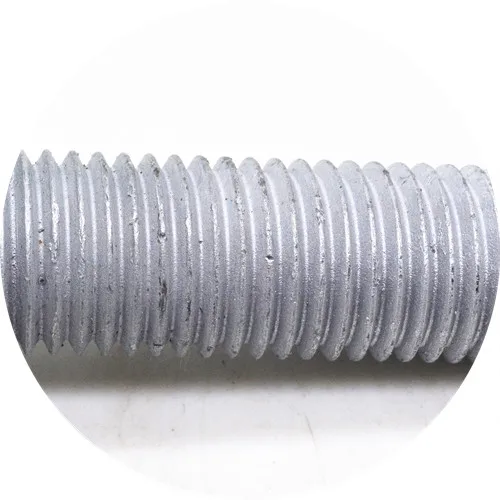 
Gr 8.8 DIN933 HDG hot dip galvanized hex bolts 