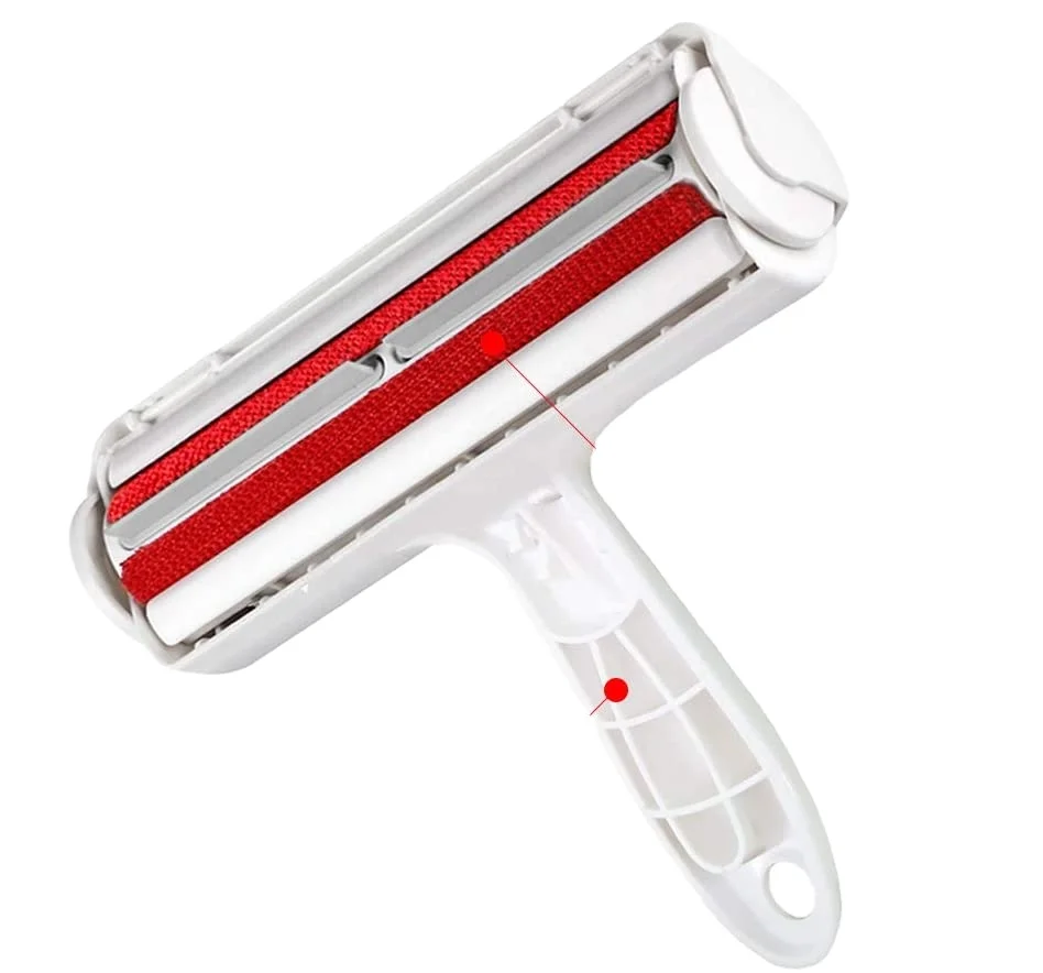 

Self-Cleaning Reusable Pet Fur Dog Hair Cat Hair Lint Roller Brush Pet Hair Remover