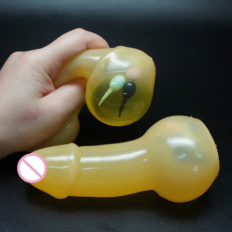 Nude Sexy Cock Tpr Soft Mochi Silicone Penis Stre