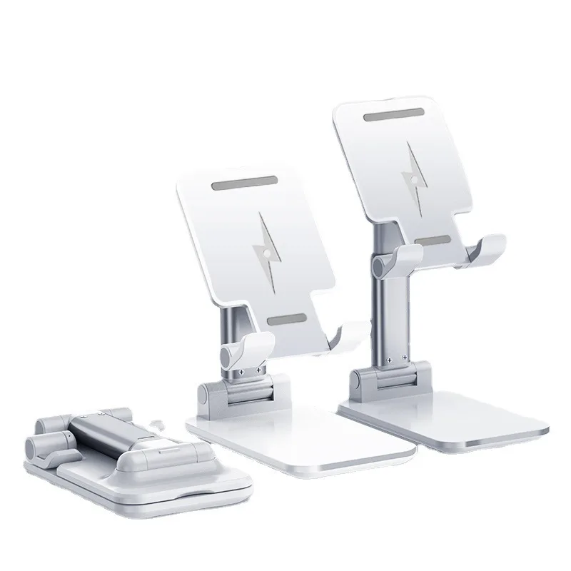 

Lazy Desktop Mobile Phone Charging Stand Smart Wireless Charging Live Folding Stand 10w, White,black