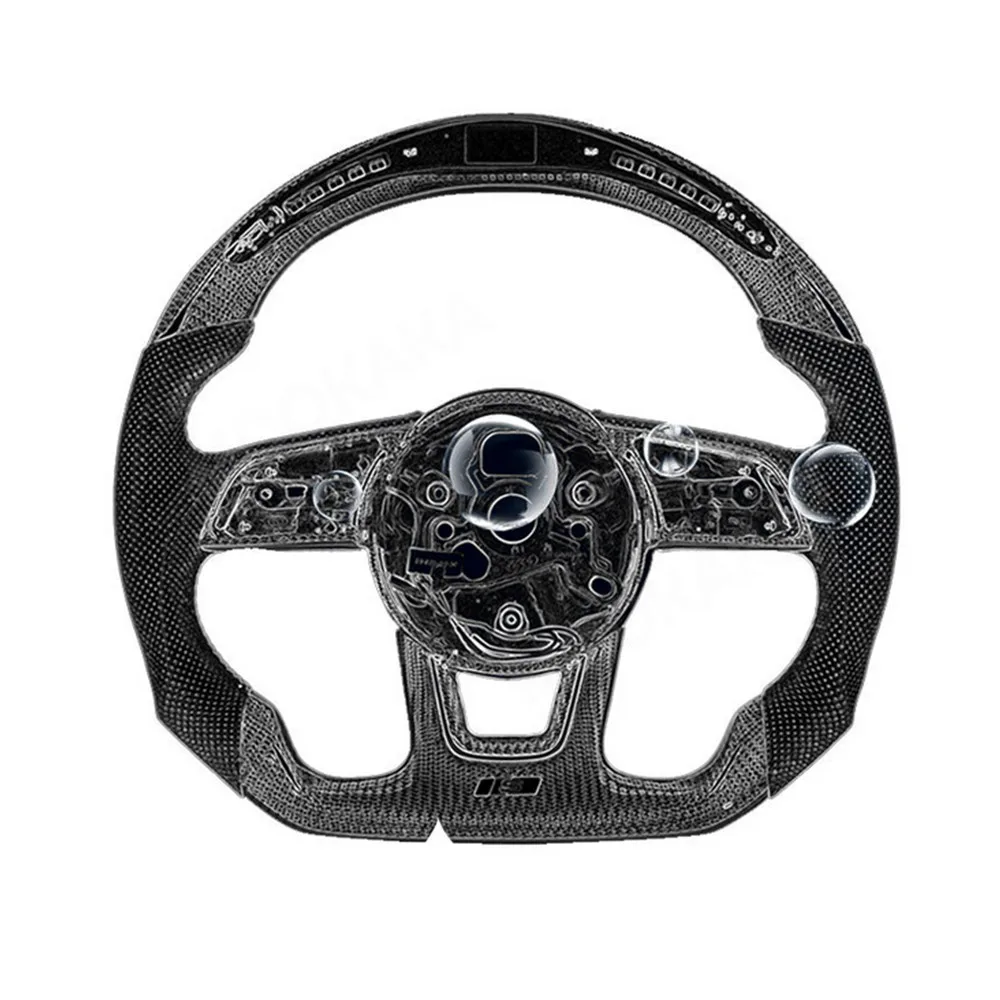 

M Performance Steering Wheel Fit For Bmw F30 F32 F10 F20 X6 X5 X1 X2 X3 X4 M2 M3 M4 M5 M6 Led Carbon Fiber Steering Wheels