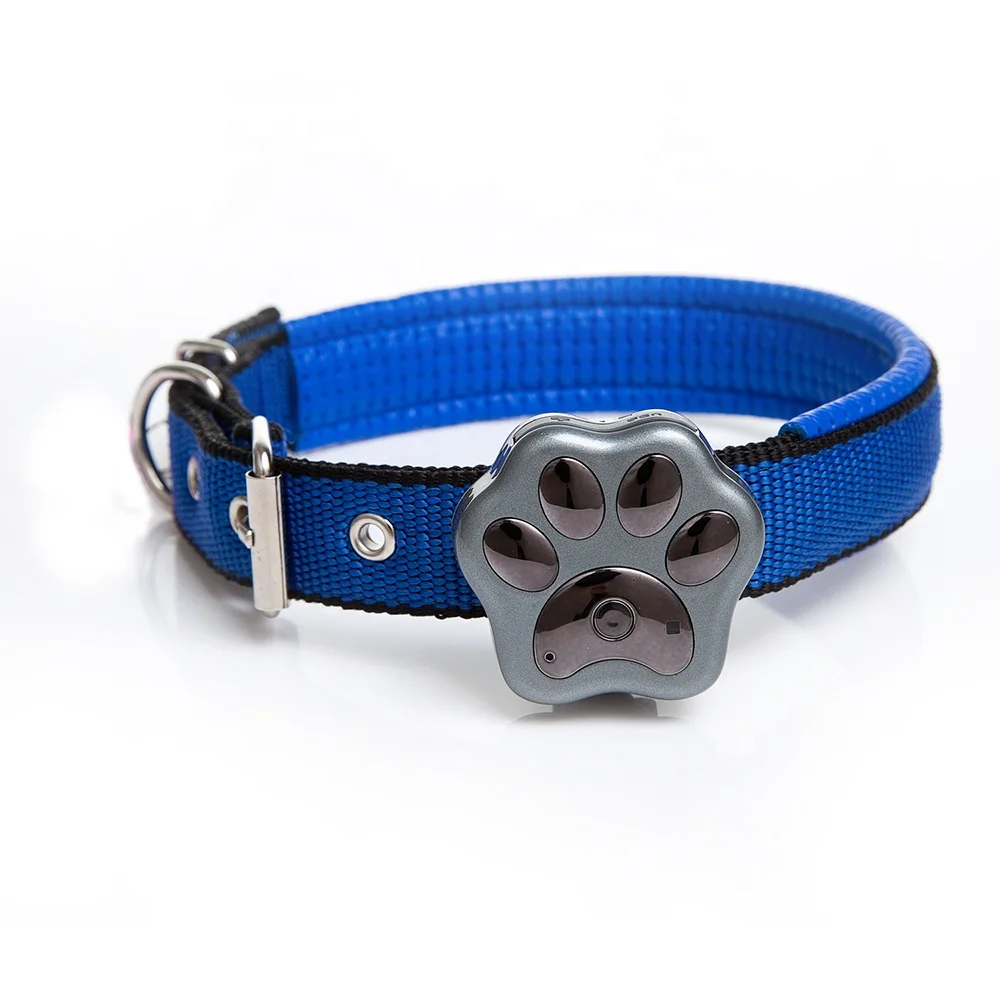 

Best Seller Locator Pet Waterproof Pet GPS Tracker Dog Adjustable Strap Finder GPS Collars, Gold, blue, grey