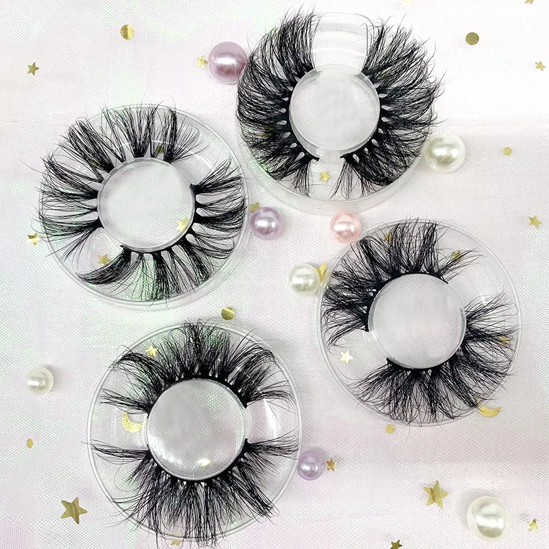 

SY shuying eyelash storage packaging box private label custom lashes3d wholesale vendor 25mm
