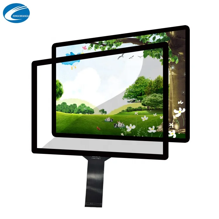 

Factory directly sale 21.5 inch high precision 10 points touch capacitive touch screen for industrial control/business