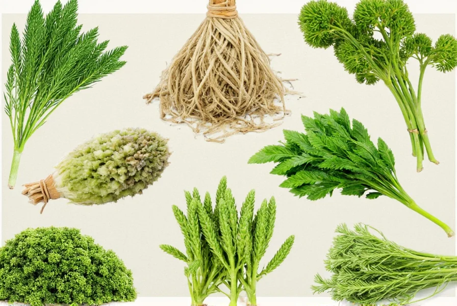 Tarragon leaves in a vase
