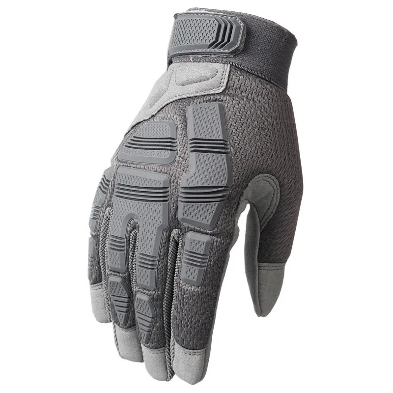 

Wholesale Polyester And Cotton Material Touch Phone Design Protective Gloves For Motocross, Black, armygreen, brown,silver,camouflage,light camouflage
