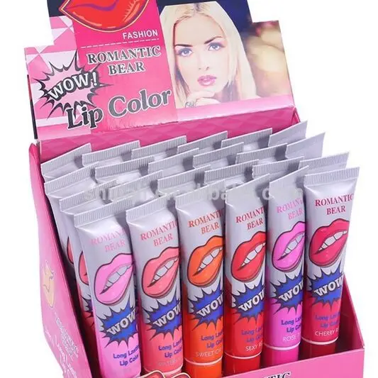 

Tear and pull Lip Gloss Lipstick does not fade tear and pull lip film magic tear and pull lipstick, As shown