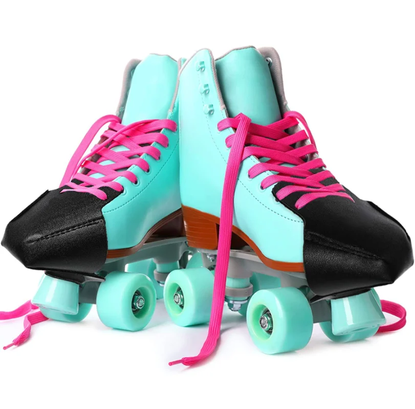 

PU Leather Skate Cap Protectors Durable Toe Cap Guards Case Quad Roller Skate Cap Cover, Black,brown,white,red,yellow,red,blue,pink & custom