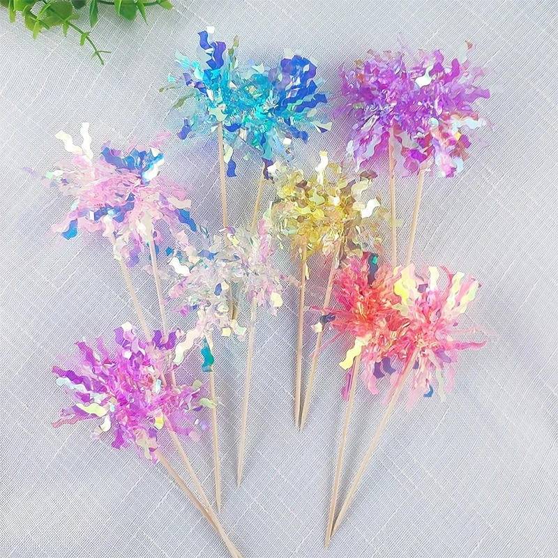 

DAMAI Party Cake Decorations Cake Toppers Wholesale Ins Dazzling Cake Topper New Birthday Party Supplies