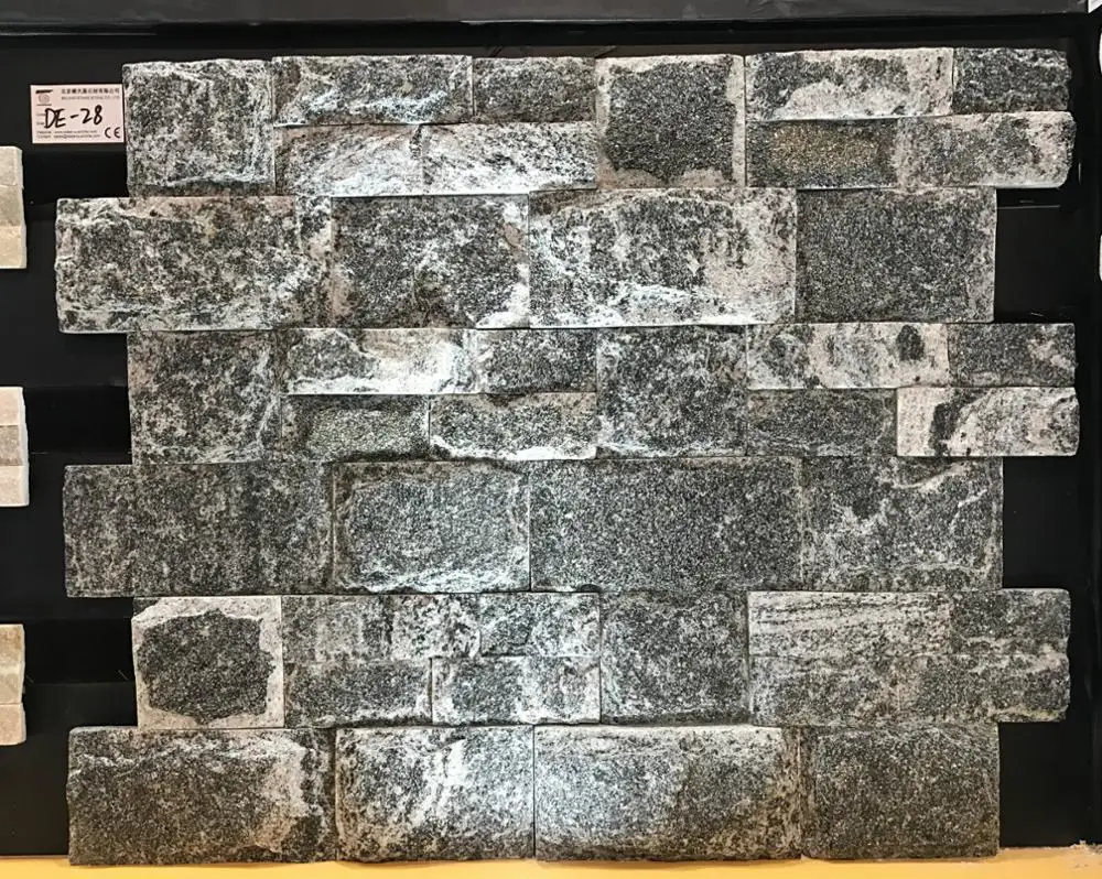 Gri Granit Taş Duvar Kaplama/iç Duvar Dekoratif Tuğla Kaplama Fayans Gri Granit Taş Duvar Kaplama/iç Duvar Dekoratif Tuğla Kaplama Fayans
