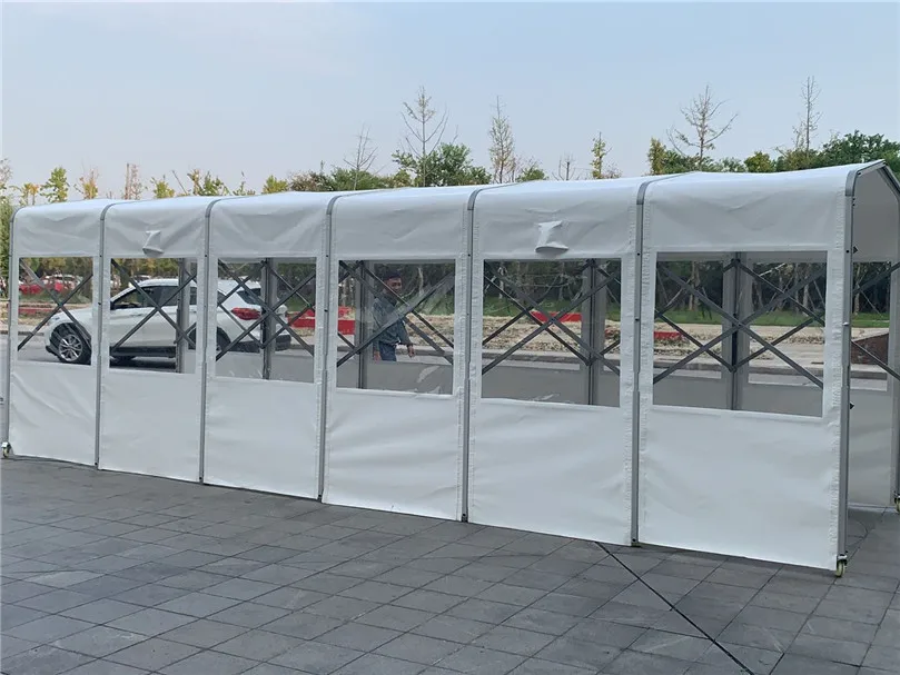 足球隧道可伸缩铝制帐篷 - buy retractable football tunnel,walkway
